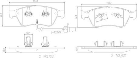 Magneti Marelli 363700485102 - Гальмівні колодки, дискові гальма avtolavka.club