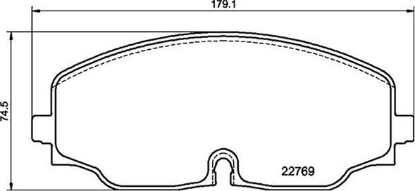 Magneti Marelli 363700485176 - Гальмівні колодки, дискові гальма avtolavka.club