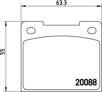 Magneti Marelli 363700486001 - Гальмівні колодки, дискові гальма avtolavka.club