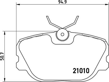 Magneti Marelli 363700486011 - Гальмівні колодки, дискові гальма avtolavka.club