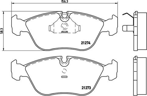 Magneti Marelli 363700486013 - Гальмівні колодки, дискові гальма avtolavka.club