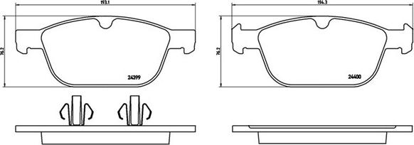 Magneti Marelli 363700486023 - Гальмівні колодки, дискові гальма avtolavka.club