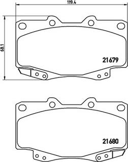 Magneti Marelli 363700483069 - Гальмівні колодки, дискові гальма avtolavka.club