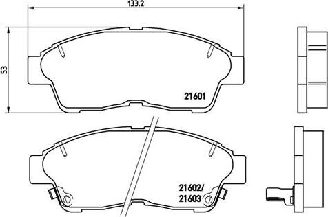 Magneti Marelli 363700483034 - Гальмівні колодки, дискові гальма avtolavka.club