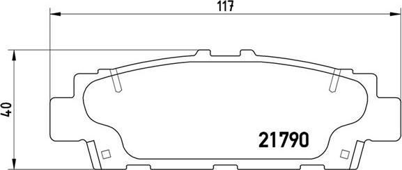 Magneti Marelli 363700483032 - Гальмівні колодки, дискові гальма avtolavka.club