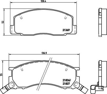 Magneti Marelli 363700483029 - Гальмівні колодки, дискові гальма avtolavka.club