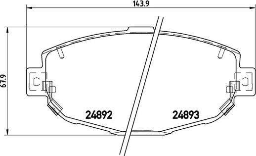 Magneti Marelli 363700483104 - Гальмівні колодки, дискові гальма avtolavka.club