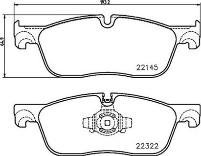 Magneti Marelli 363700436035 - Гальмівні колодки, дискові гальма avtolavka.club