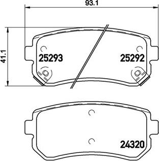 Magneti Marelli 363700430051 - Гальмівні колодки, дискові гальма avtolavka.club