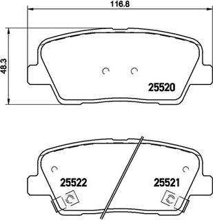 Magneti Marelli 363700430063 - Гальмівні колодки, дискові гальма avtolavka.club