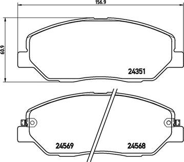 Magneti Marelli 363700430036 - Гальмівні колодки, дискові гальма avtolavka.club