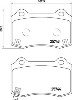 Magneti Marelli 363700430074 - Гальмівні колодки, дискові гальма avtolavka.club