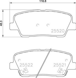 Magneti Marelli 363700430104 - Гальмівні колодки, дискові гальма avtolavka.club