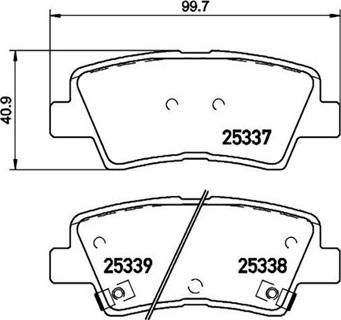 Magneti Marelli 363700430101 - Гальмівні колодки, дискові гальма avtolavka.club