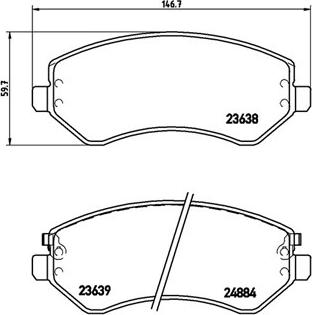 Magneti Marelli 363700437007 - Гальмівні колодки, дискові гальма avtolavka.club