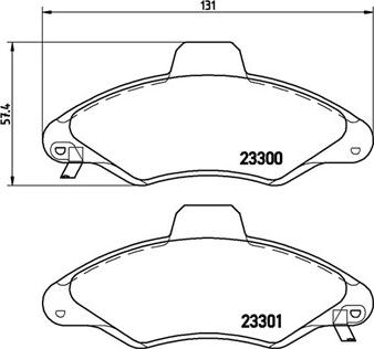 Magneti Marelli 363700424045 - Гальмівні колодки, дискові гальма avtolavka.club