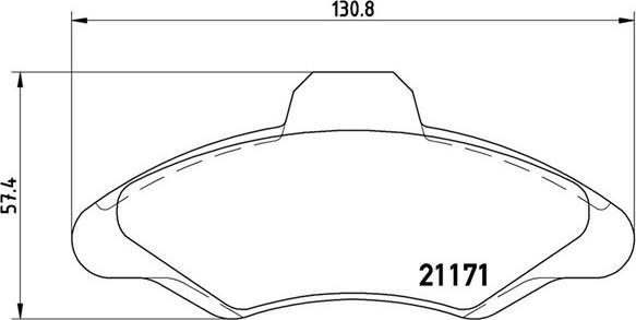 Magneti Marelli 363700424029 - Гальмівні колодки, дискові гальма avtolavka.club