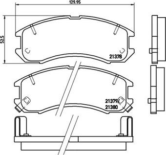 Magneti Marelli 363700424024 - Гальмівні колодки, дискові гальма avtolavka.club