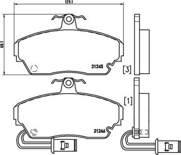 Magneti Marelli 363700428014 - Гальмівні колодки, дискові гальма avtolavka.club