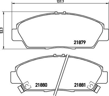 Magneti Marelli 363700428021 - Гальмівні колодки, дискові гальма avtolavka.club