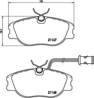 Magneti Marelli 363700423041 - Гальмівні колодки, дискові гальма avtolavka.club