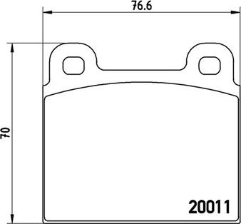 Magneti Marelli 363700423001 - Гальмівні колодки, дискові гальма avtolavka.club