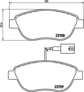 Magneti Marelli 363700423087 - Гальмівні колодки, дискові гальма avtolavka.club