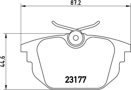 Magneti Marelli 363700423026 - Гальмівні колодки, дискові гальма avtolavka.club