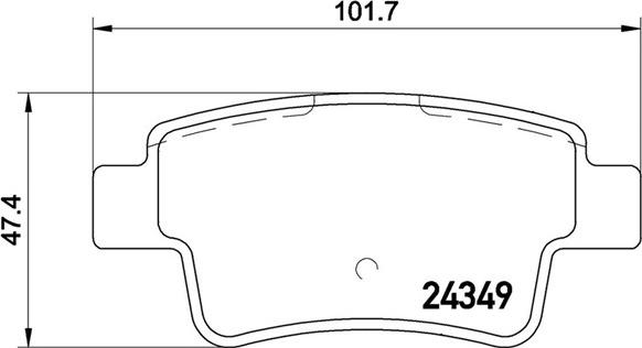 Magneti Marelli 363700423104 - Гальмівні колодки, дискові гальма avtolavka.club