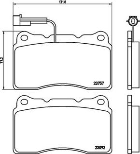 Magneti Marelli 363700423115 - Гальмівні колодки, дискові гальма avtolavka.club