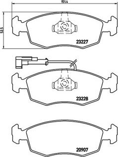 Magneti Marelli 363700423121 - Гальмівні колодки, дискові гальма avtolavka.club