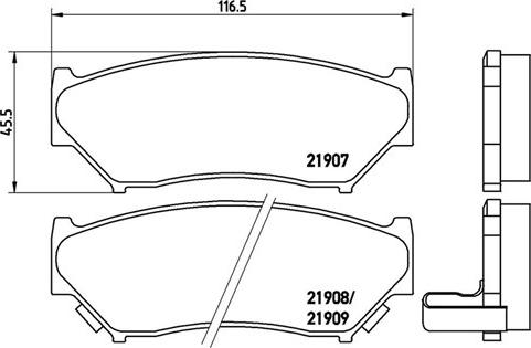 Magneti Marelli 363700479008 - Гальмівні колодки, дискові гальма avtolavka.club