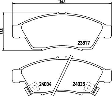 Magneti Marelli 363700479014 - Гальмівні колодки, дискові гальма avtolavka.club