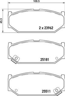 Magneti Marelli 363700479031 - Гальмівні колодки, дискові гальма avtolavka.club