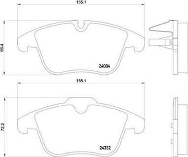 Magneti Marelli 363700561106 - Гальмівні колодки, дискові гальма avtolavka.club