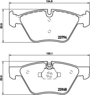 Magneti Marelli 363700506036 - Гальмівні колодки, дискові гальма avtolavka.club