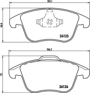 Magneti Marelli 363700524076 - Гальмівні колодки, дискові гальма avtolavka.club