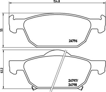 Magneti Marelli 363700528044 - Гальмівні колодки, дискові гальма avtolavka.club