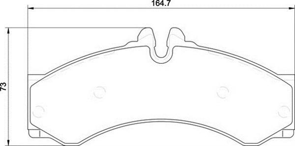 Magneti Marelli 363700034068 - Гальмівні колодки, дискові гальма avtolavka.club