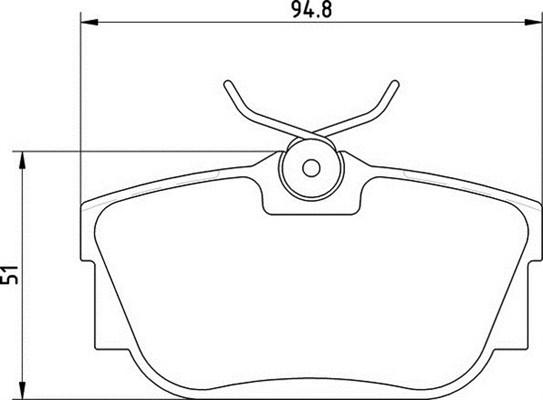 Magneti Marelli 363700205137 - Гальмівні колодки, дискові гальма avtolavka.club