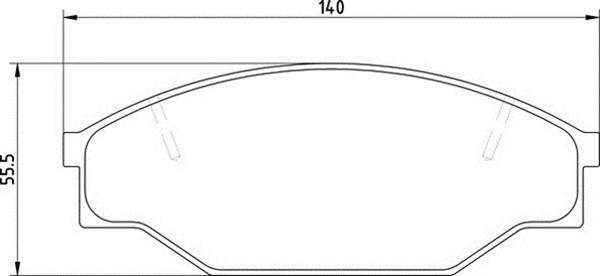 Magneti Marelli 363700200331 - Гальмівні колодки, дискові гальма avtolavka.club