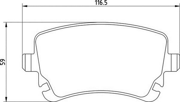 Magneti Marelli 363700201410 - Гальмівні колодки, дискові гальма avtolavka.club