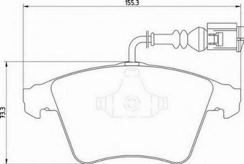 Magneti Marelli 363700201432 - Гальмівні колодки, дискові гальма avtolavka.club