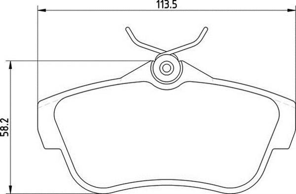 Magneti Marelli 363700201710 - Гальмівні колодки, дискові гальма avtolavka.club