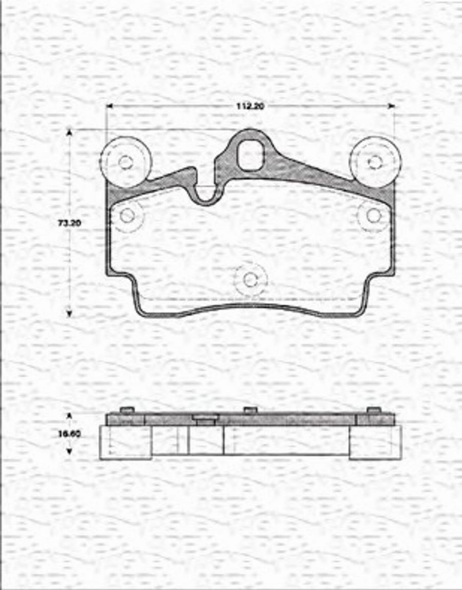 Magneti Marelli 363702161393 - Гальмівні колодки, дискові гальма avtolavka.club