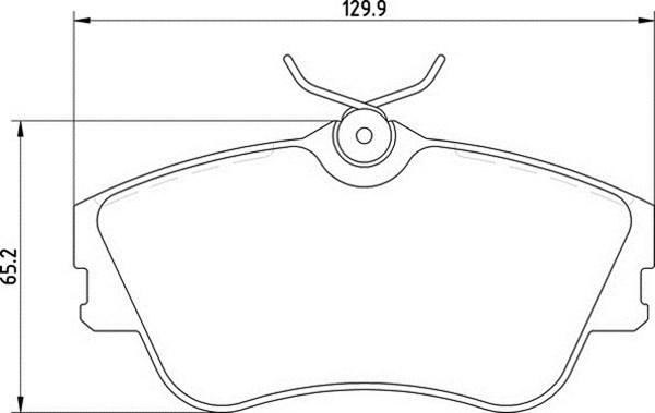 Magneti Marelli 363710205140 - Гальмівні колодки, дискові гальма avtolavka.club