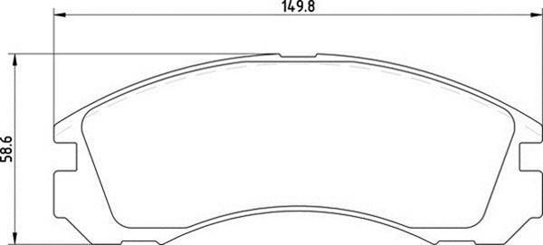 Magneti Marelli 363710203025 - Гальмівні колодки, дискові гальма avtolavka.club