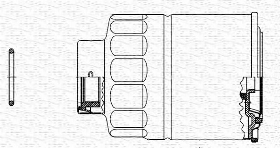 Magneti Marelli 213908568000 - Паливний фільтр avtolavka.club