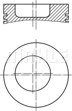 MAHLE 003 45 00 - Поршень avtolavka.club