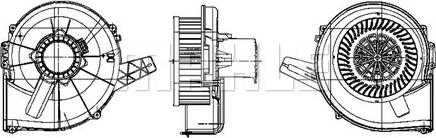 MAHLE AB 20 000P - Вентилятор салону avtolavka.club